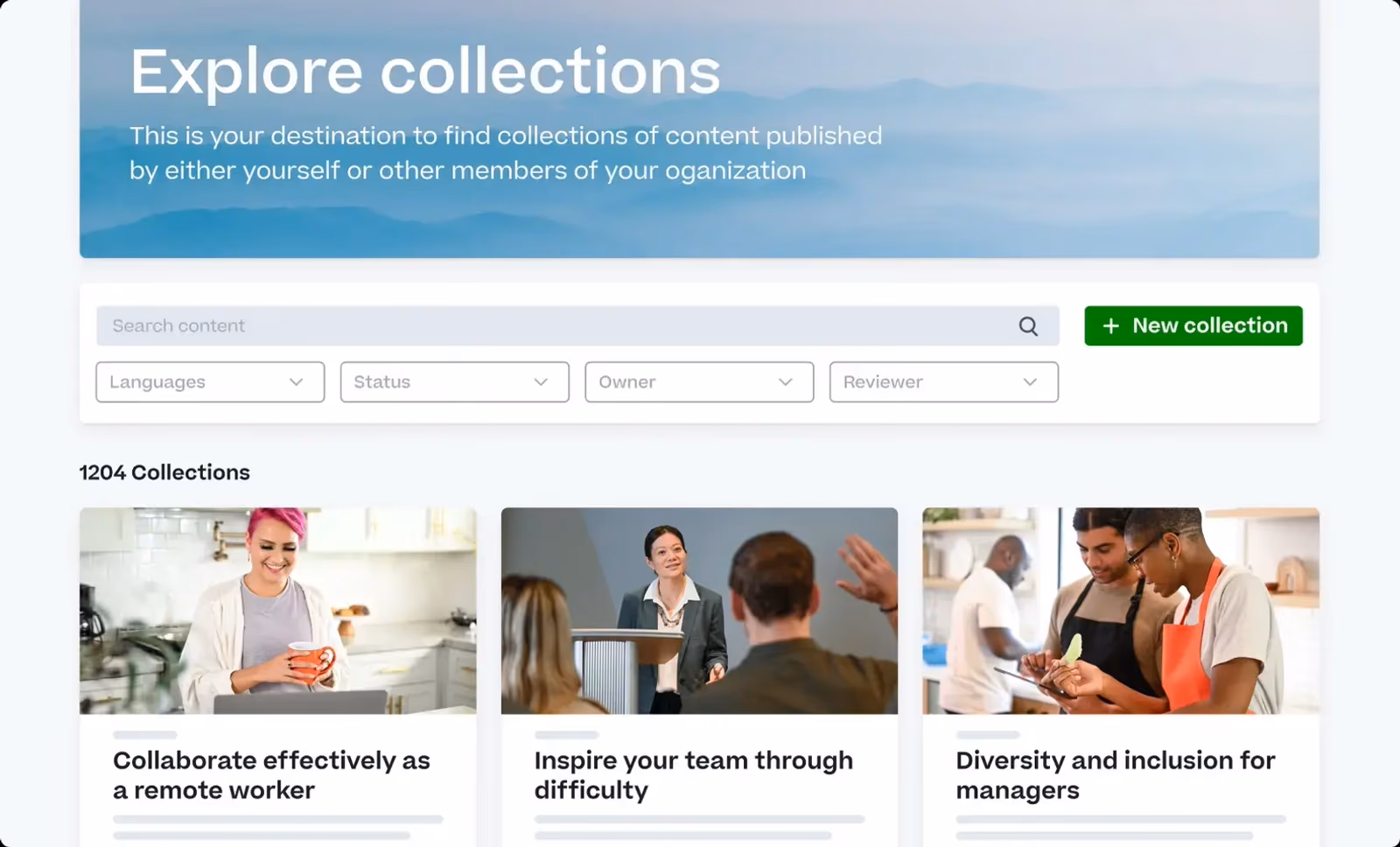 Cornerstone dashboard displaying personalized learning path and compliance status