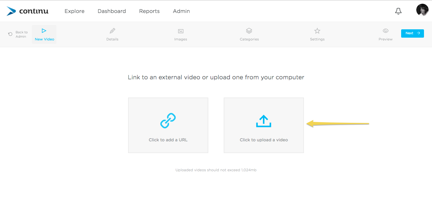 Easily upload training videos and other mixed media within your training modules.