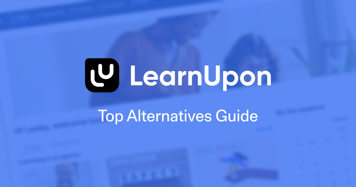 Best LearnUpon alternatives