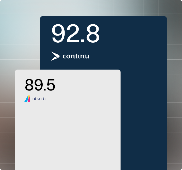 Continu vs Absorb LMS comparison