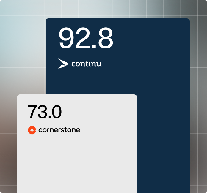 Continu vs Cornerstone OnDemand comparison
