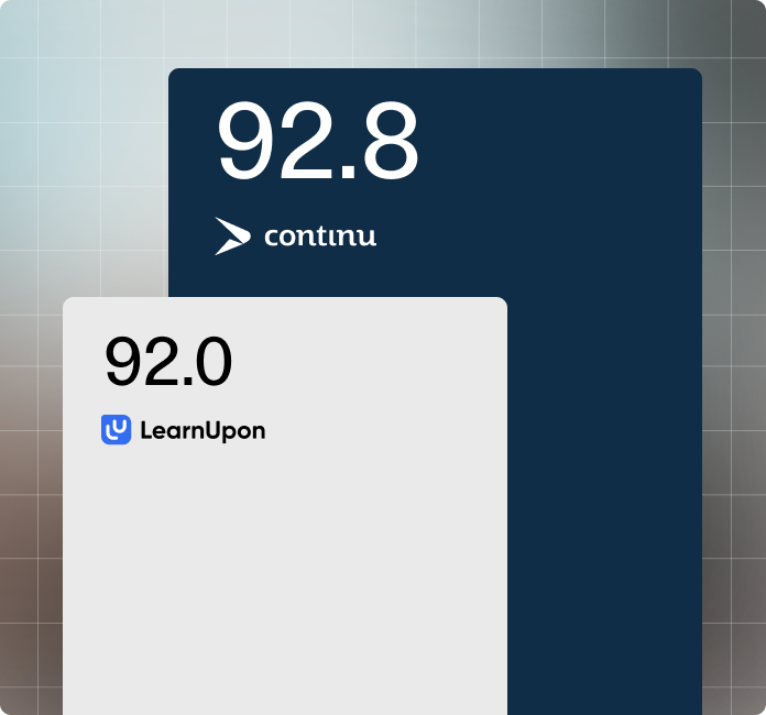 Continu vs LearnUpon comparison