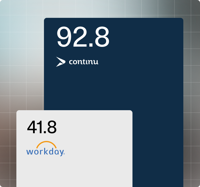 Continu vs Workday Enterprise Learning comparison